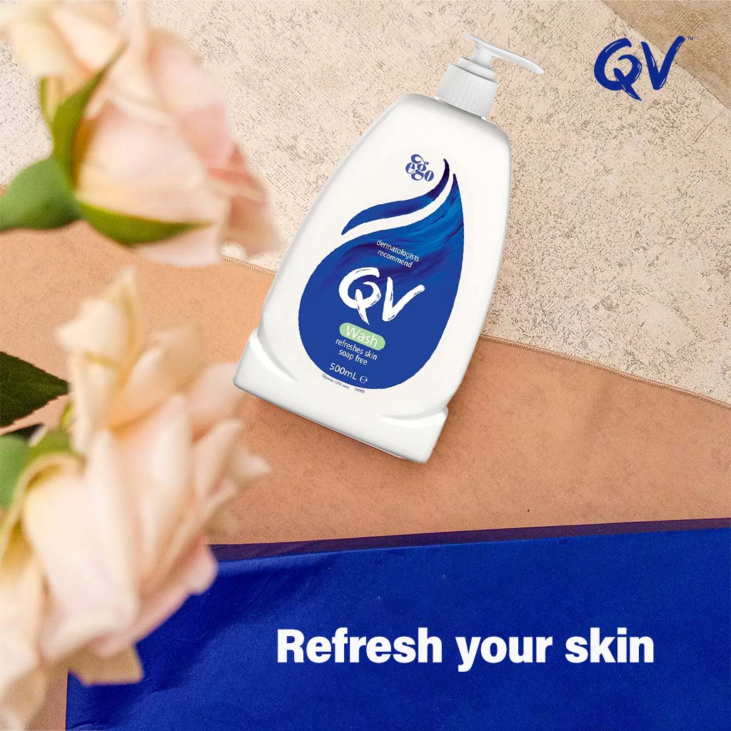 Ego QV, Refreshing Body Wash, Gentle body wash for sensitive and dry skin, 500ml