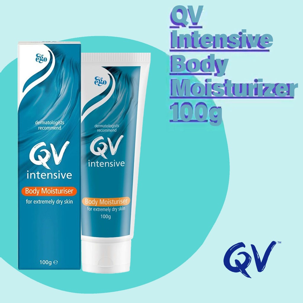 Ego QV, Intensive Body Moisturiser for Dry Skin, Rich hydration for very dry and sensitive skin, 100g