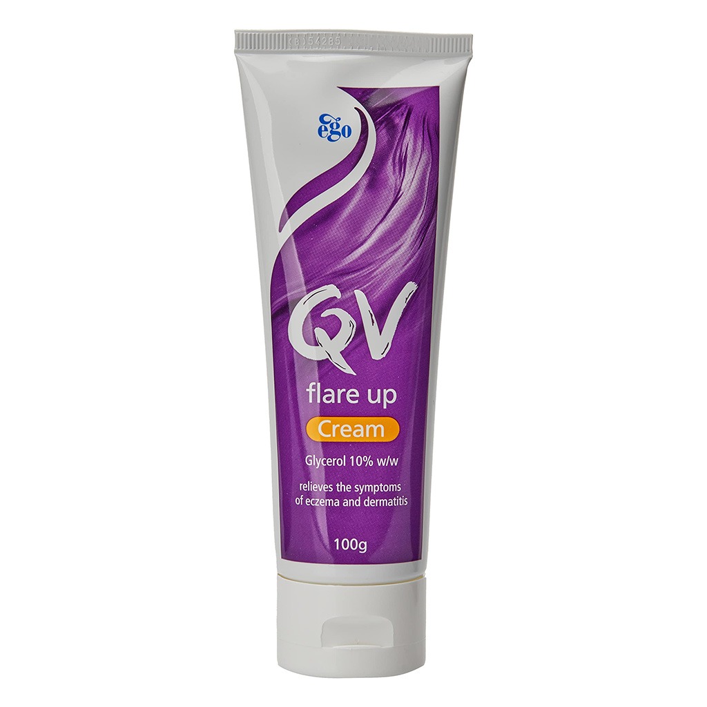 Ego QV, Flare Up Cream For Eczema And Dermatitis, Soothing cream for eczema and dermatitis flare-ups, 100g