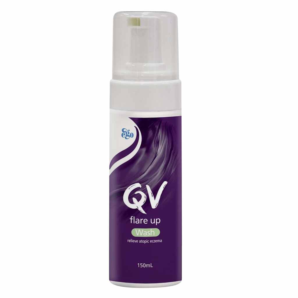 QV, Flare Up Wash, Gentle wash for sensitive and irritated skin, 150ml