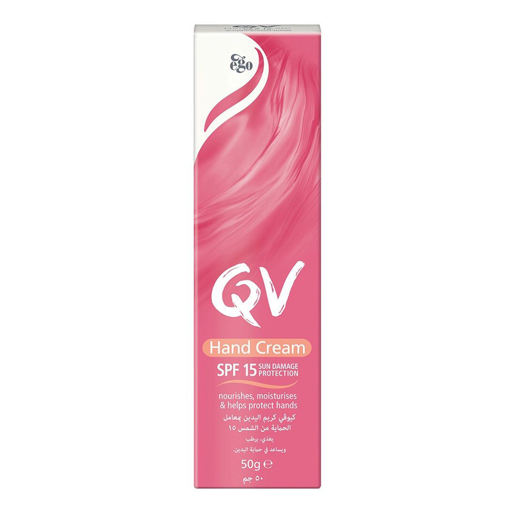 QV, Hand Cream SPF 15, Moisturizing hand cream with sun protection