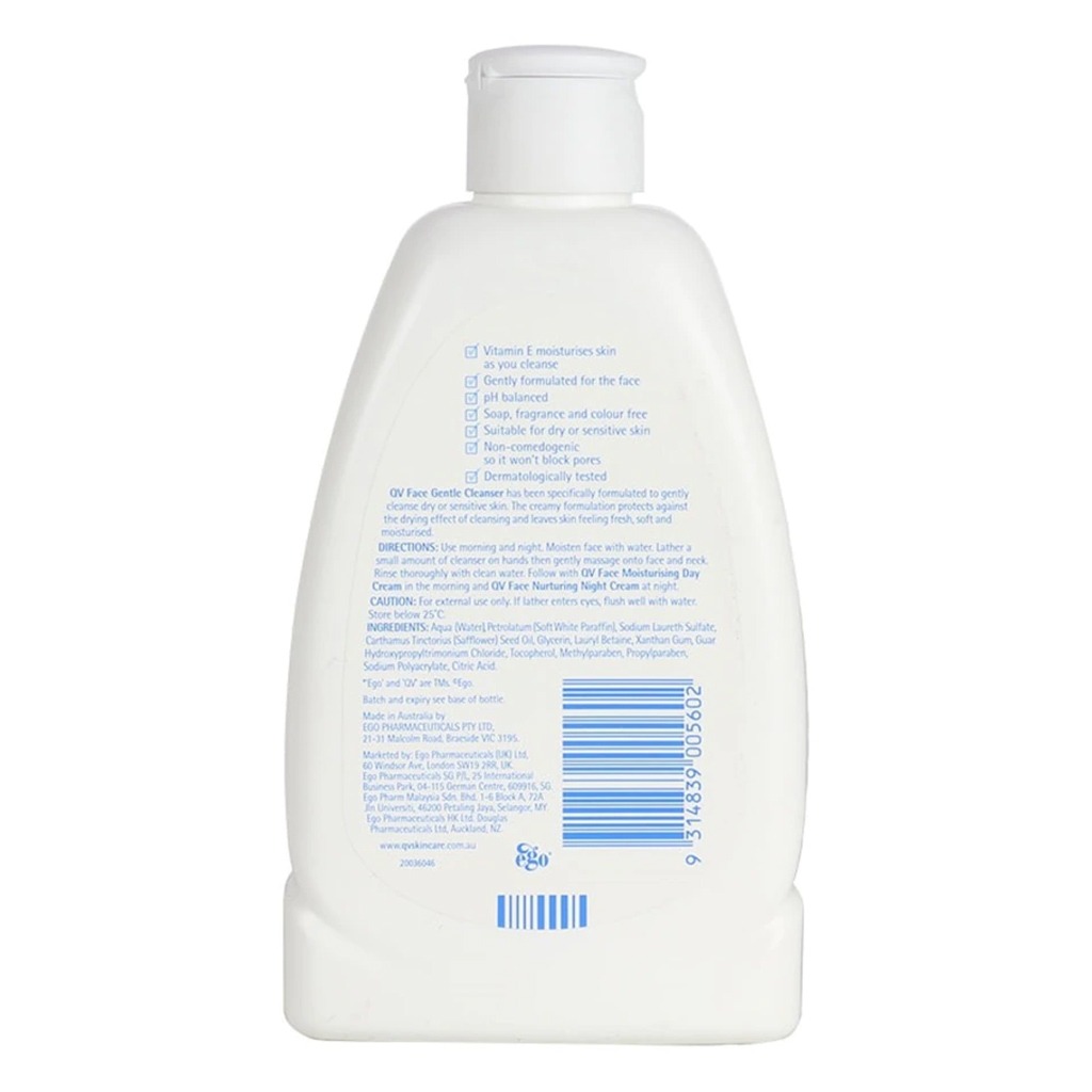 Qv Face Gentle Cleanser 250 ml