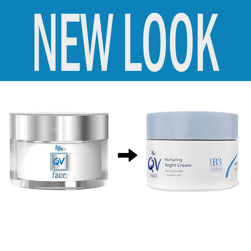 QV, Face Nurturing Night Cream, Nourishing night cream for sensitive skin, 50g