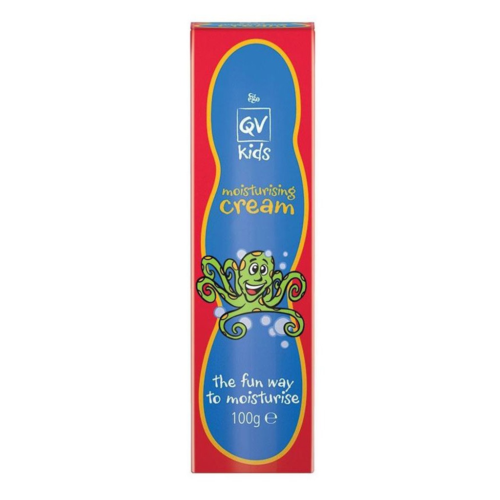 Ego, QV Kids Moisturizing Cream, Gentle moisturizing cream for children's sensitive skin, 100g