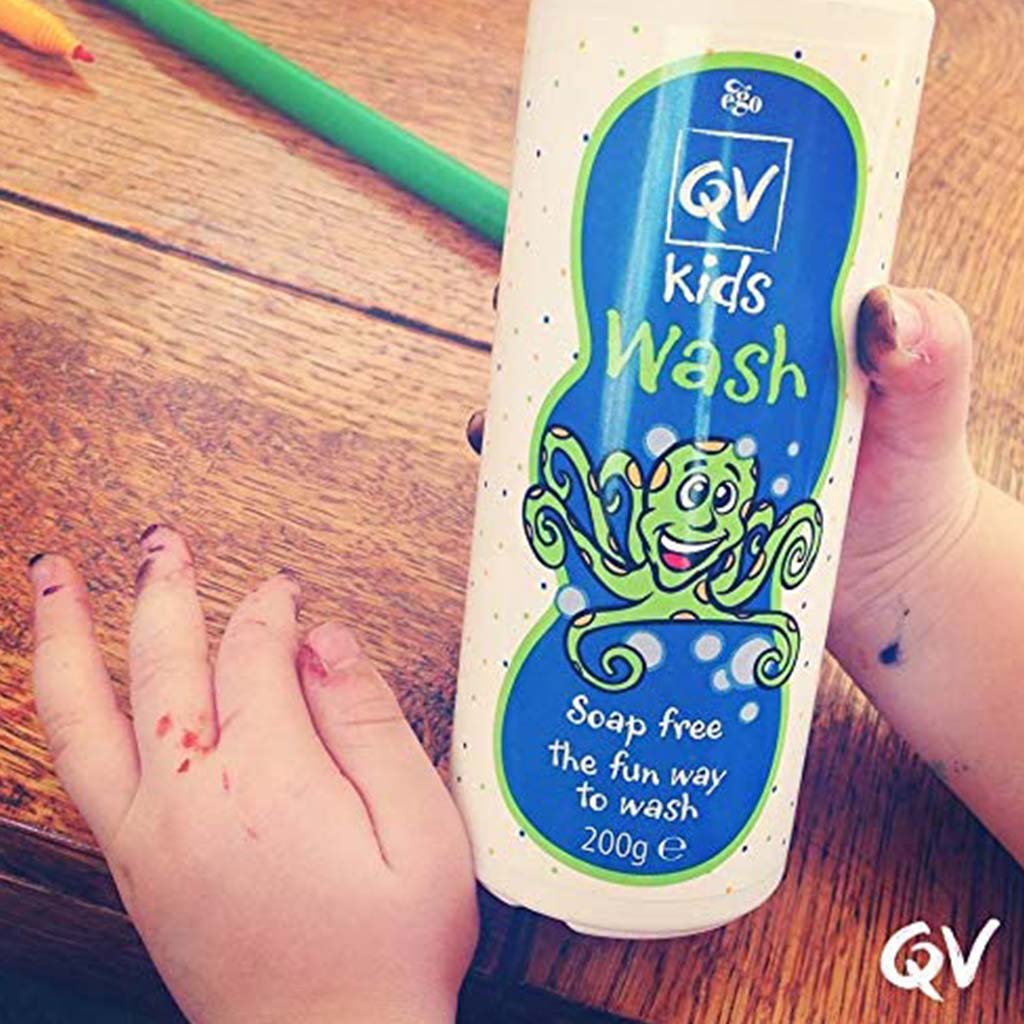 Ego Qv Hair And Body Kids Wash Soap Free, 200G