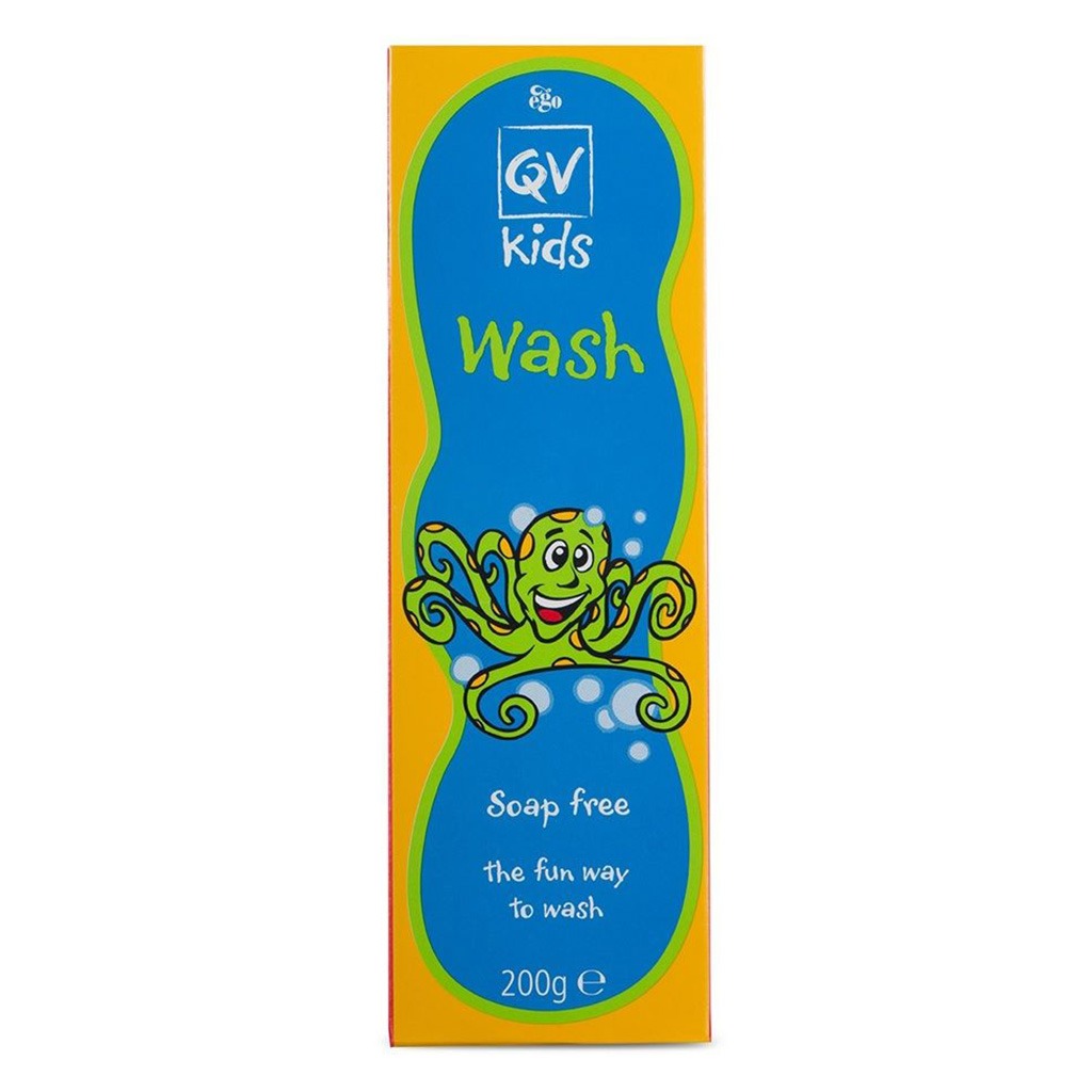 Ego Qv Hair And Body Kids Wash Soap Free, 200G