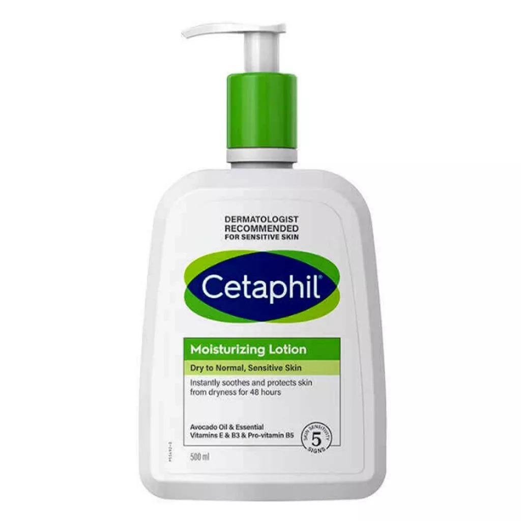 Cetaphil Moisturizing Lotion For Dry to Normal, Sensitive Skin 500ml