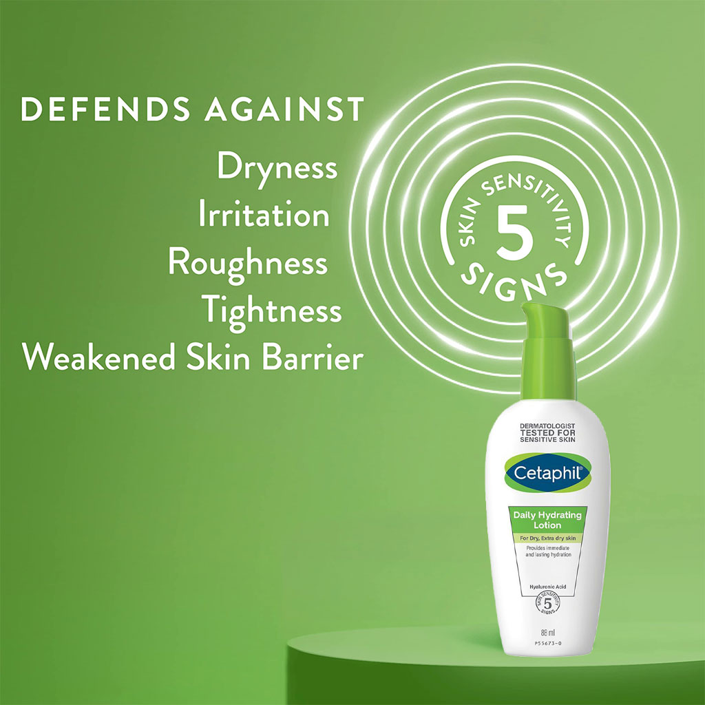 Cetaphil, Daily Hydrating Lotion, Lightweight facial moisturizer, 1056 g