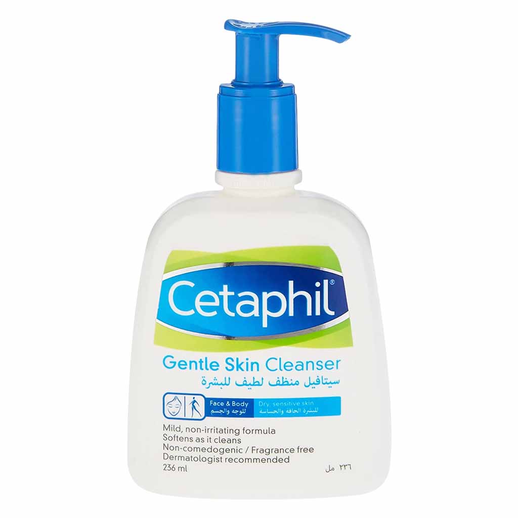 Cetaphil, Gentle Skin Cleanser, Mild daily cleanser for sensitive skin, 236ml