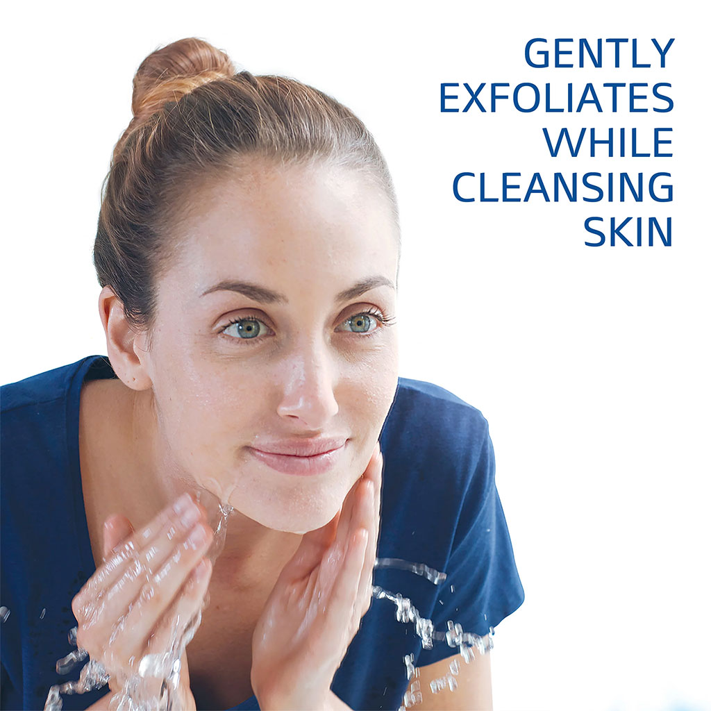 Cetaphil, Extra Gentle Daily Scrub, Mild daily facial scrub for sensitive skin, 178ml
