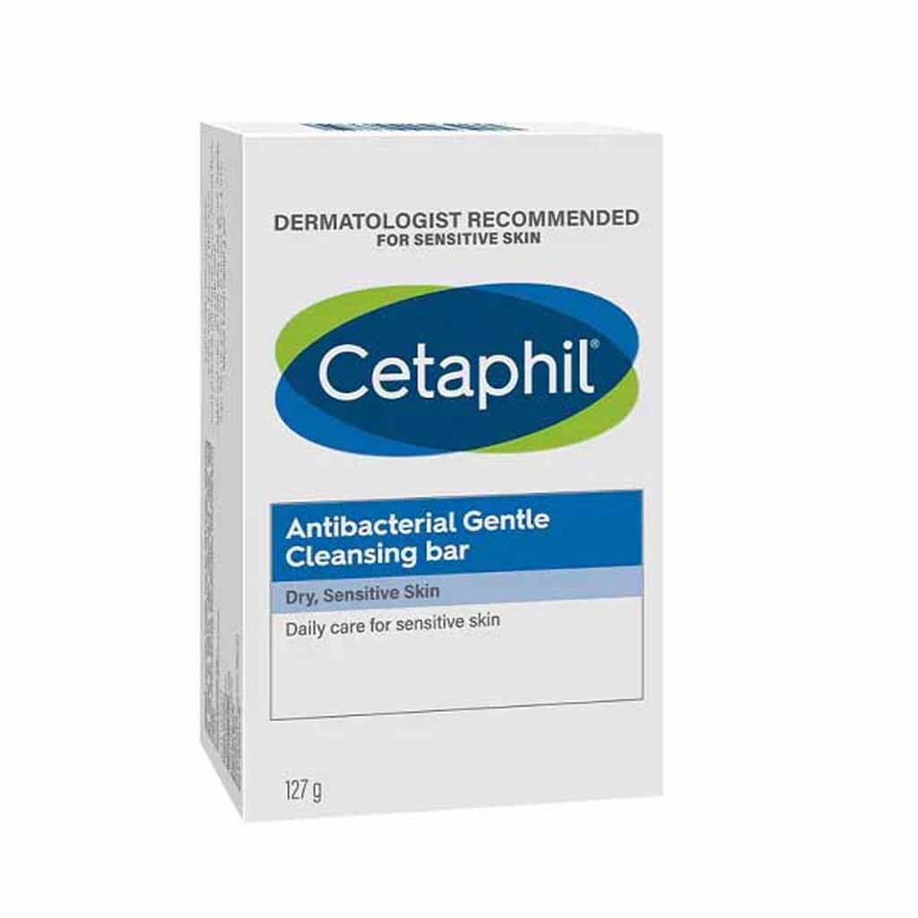 Cetaphil, Gentle Cleansing Bar, Mild soap bar for sensitive skin, 45 oz