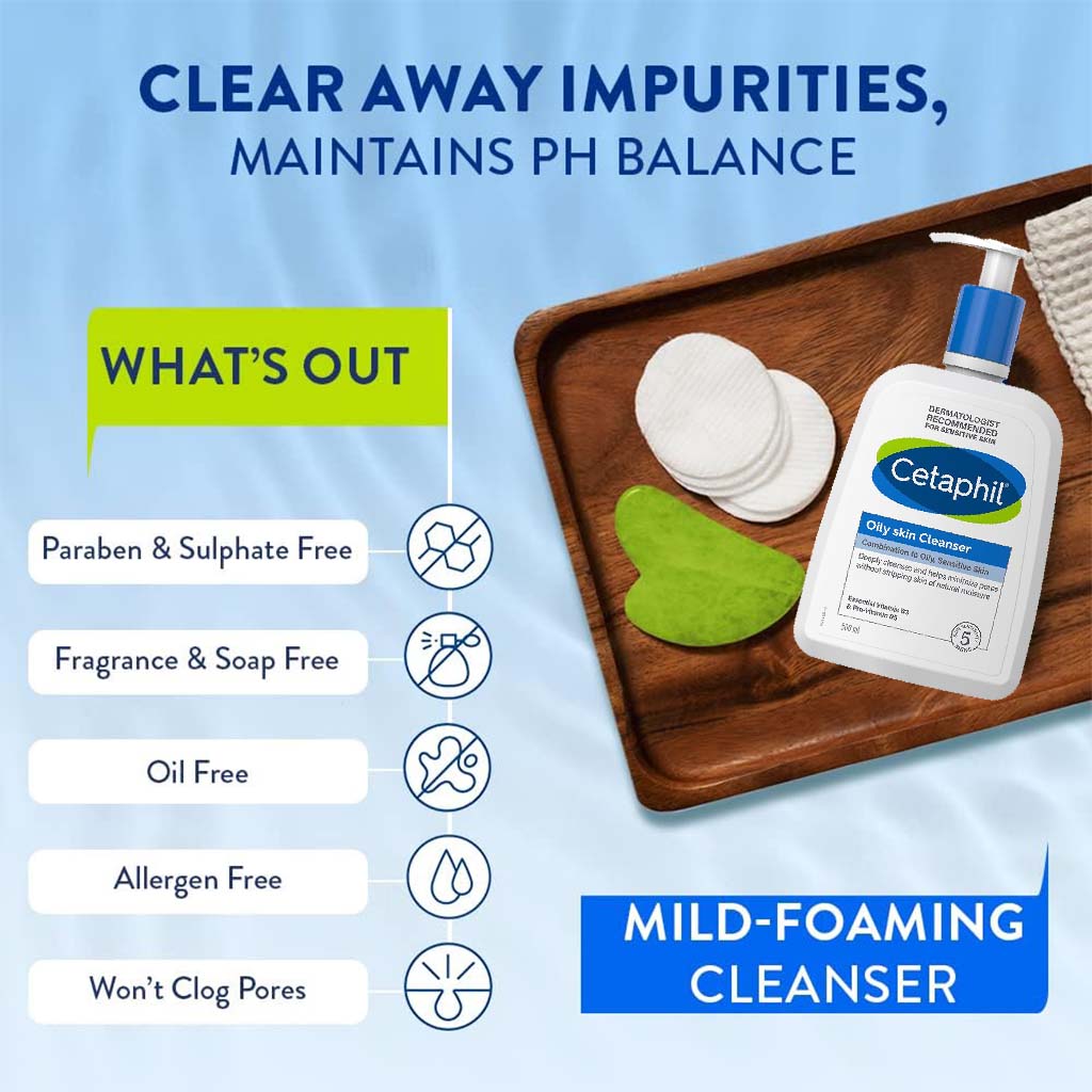 Cetaphil Oily Skin Cleanser 500 ml