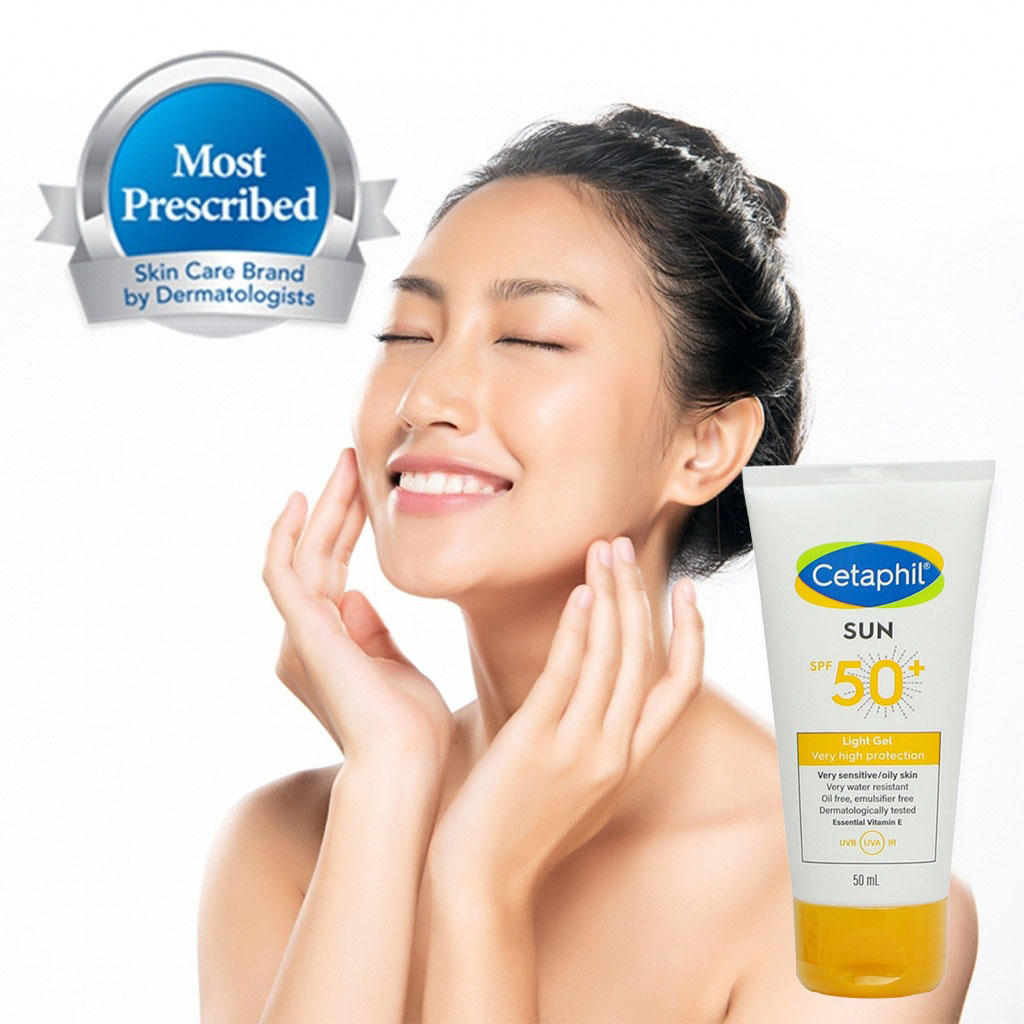 Cetaphil Sun Light Gel SPF50 For Sensitive Skin 50ml