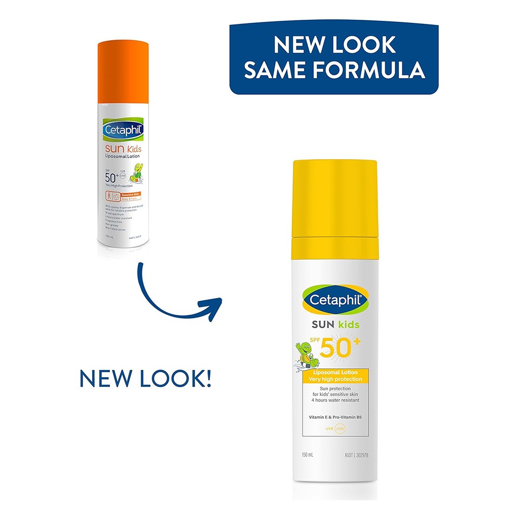 Cetaphil Sun Kids Body And Face Lotion SPF50 For All Skin Type 150ml