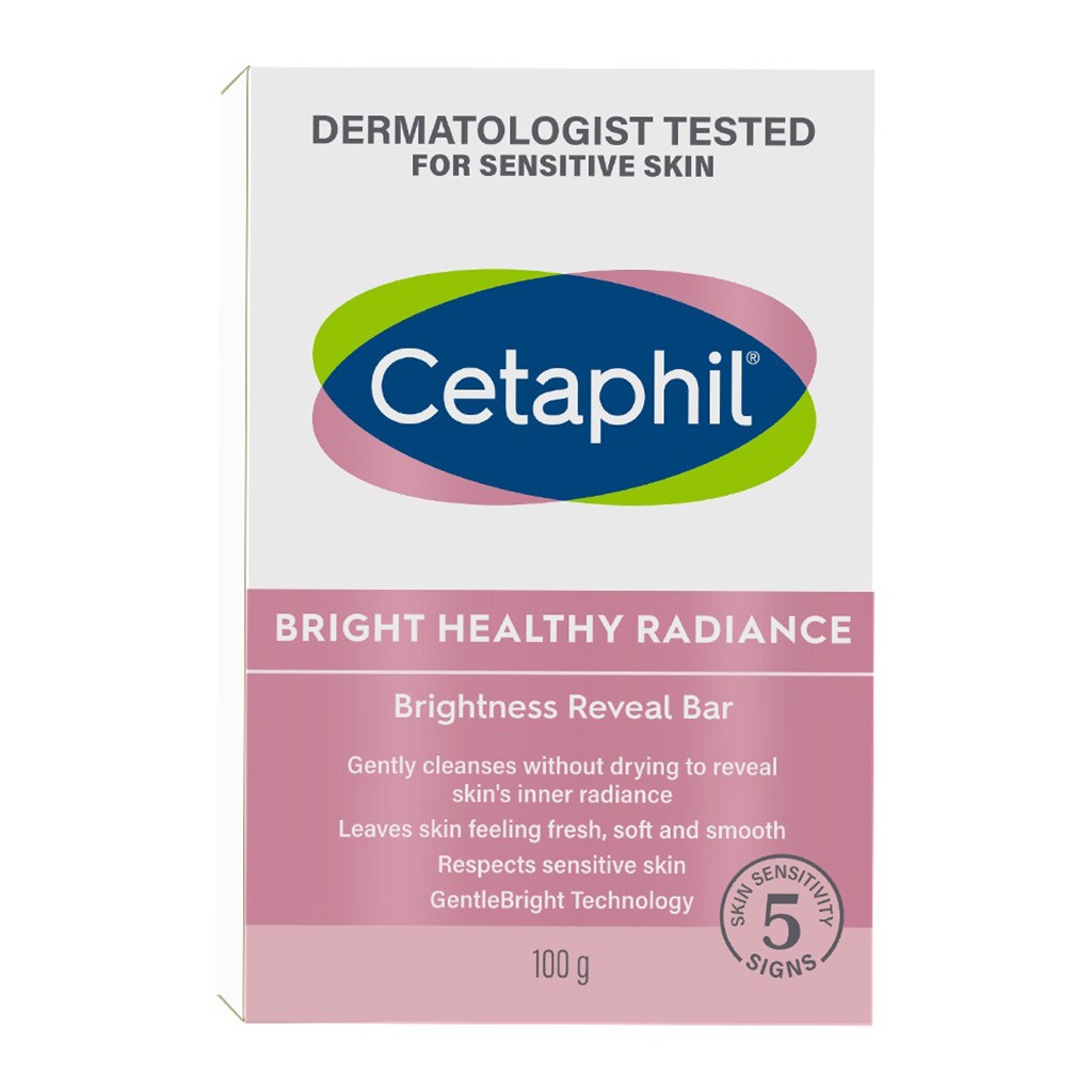 Cetaphil, Bright Healthy Radiance Brightening Reveal Bar, Gentle brightening cleansing bar, 100g