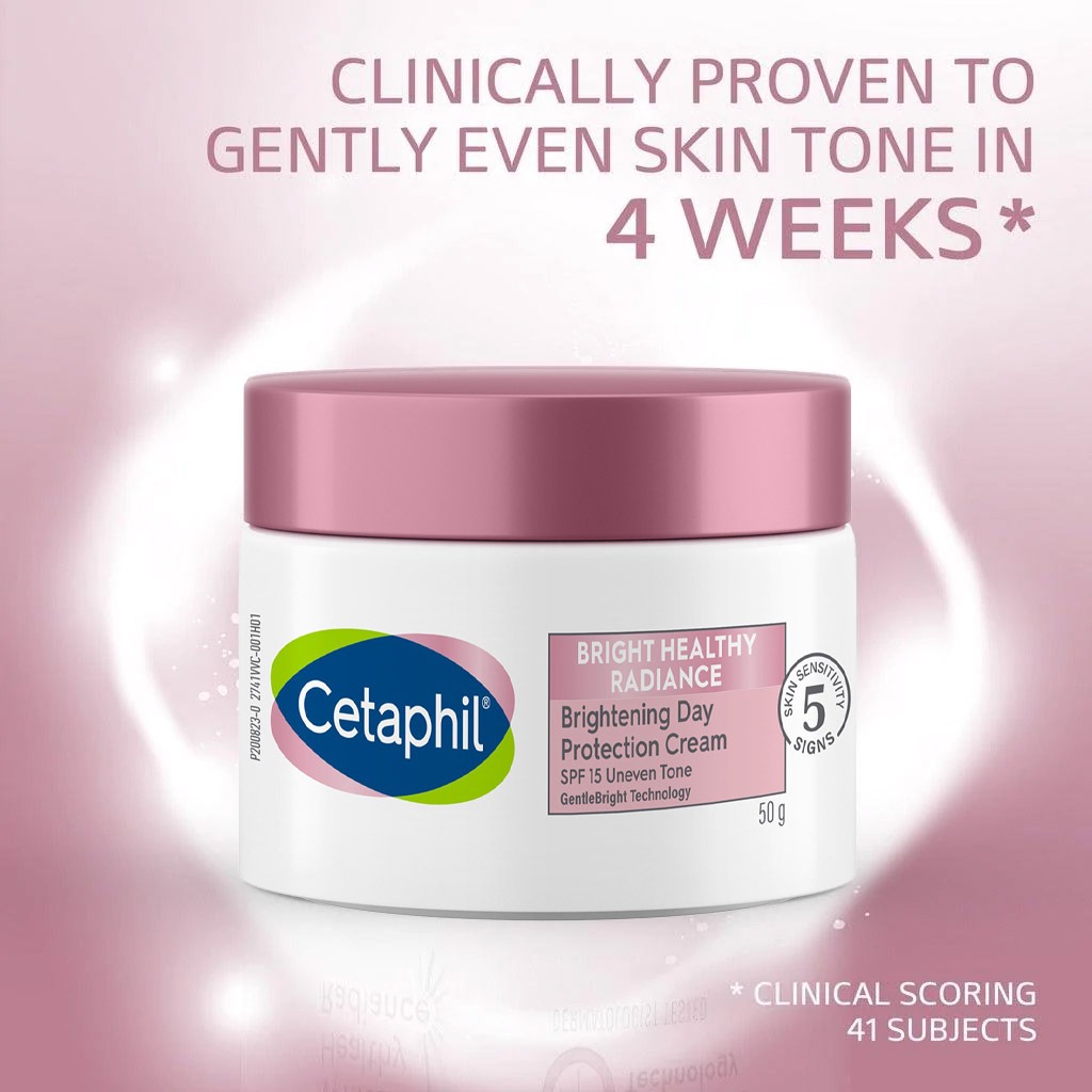 Cetaphil, Bright healthy radiance brightening day cream SPF15, Daily brightening cream with sun protection, 50 g