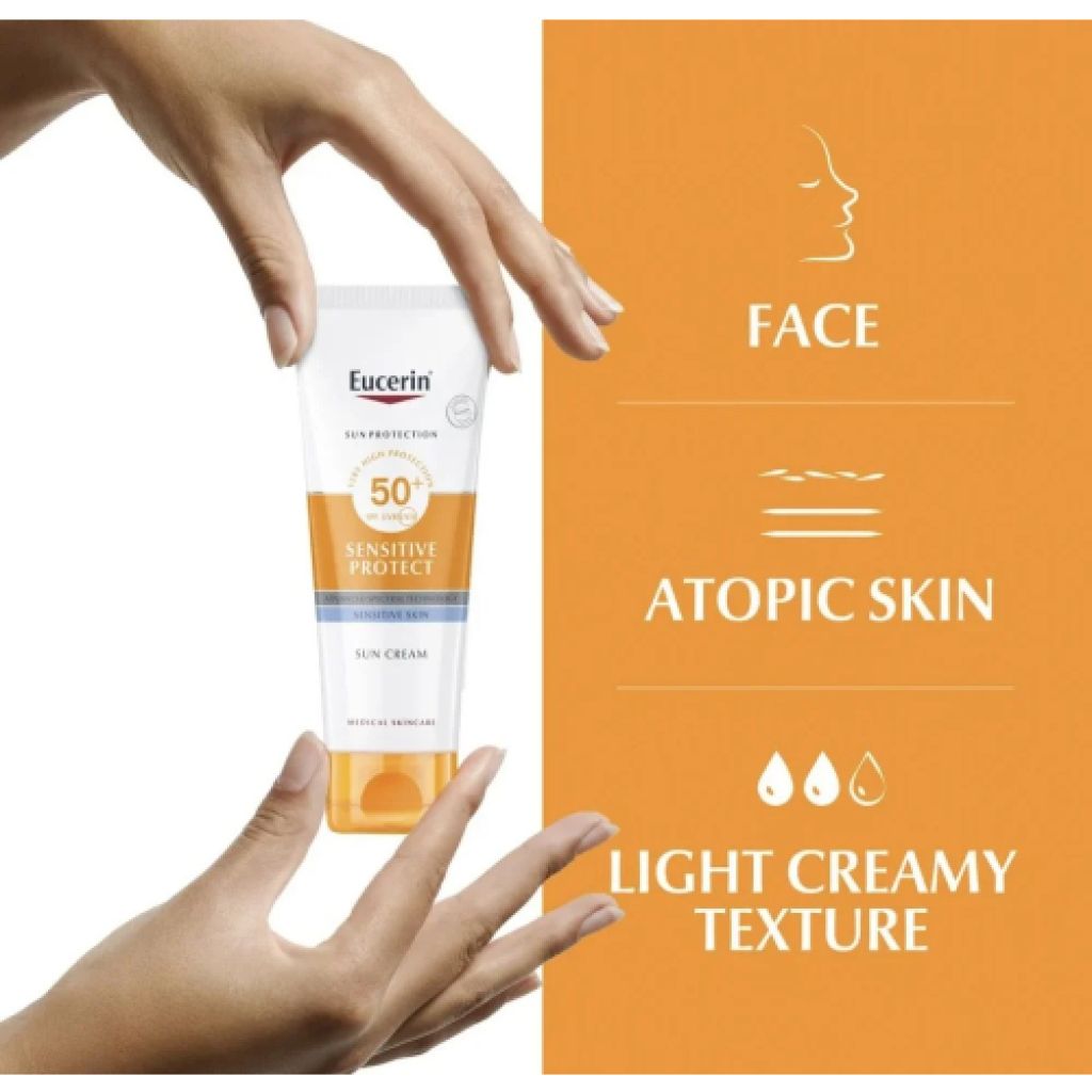 Eucerin, Sunscreen Cream SPF 50, High protection sunscreen cream, 50ml