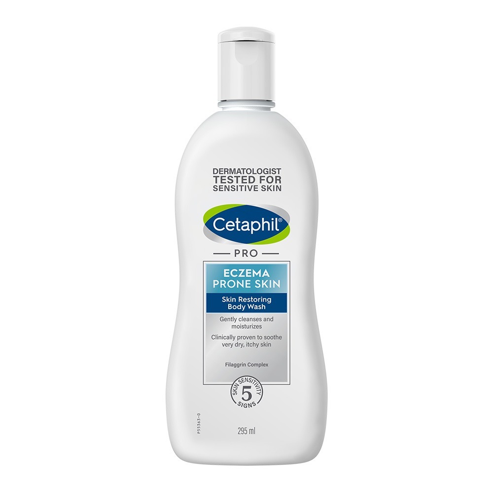 Cetaphil, Eczema Restoring Body Wash, Gentle moisturizing body wash, 295 ml