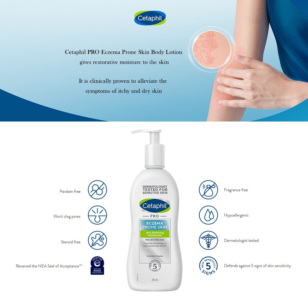 Cetaphil, Pro Eczema Prone Moisturizer 295ml
