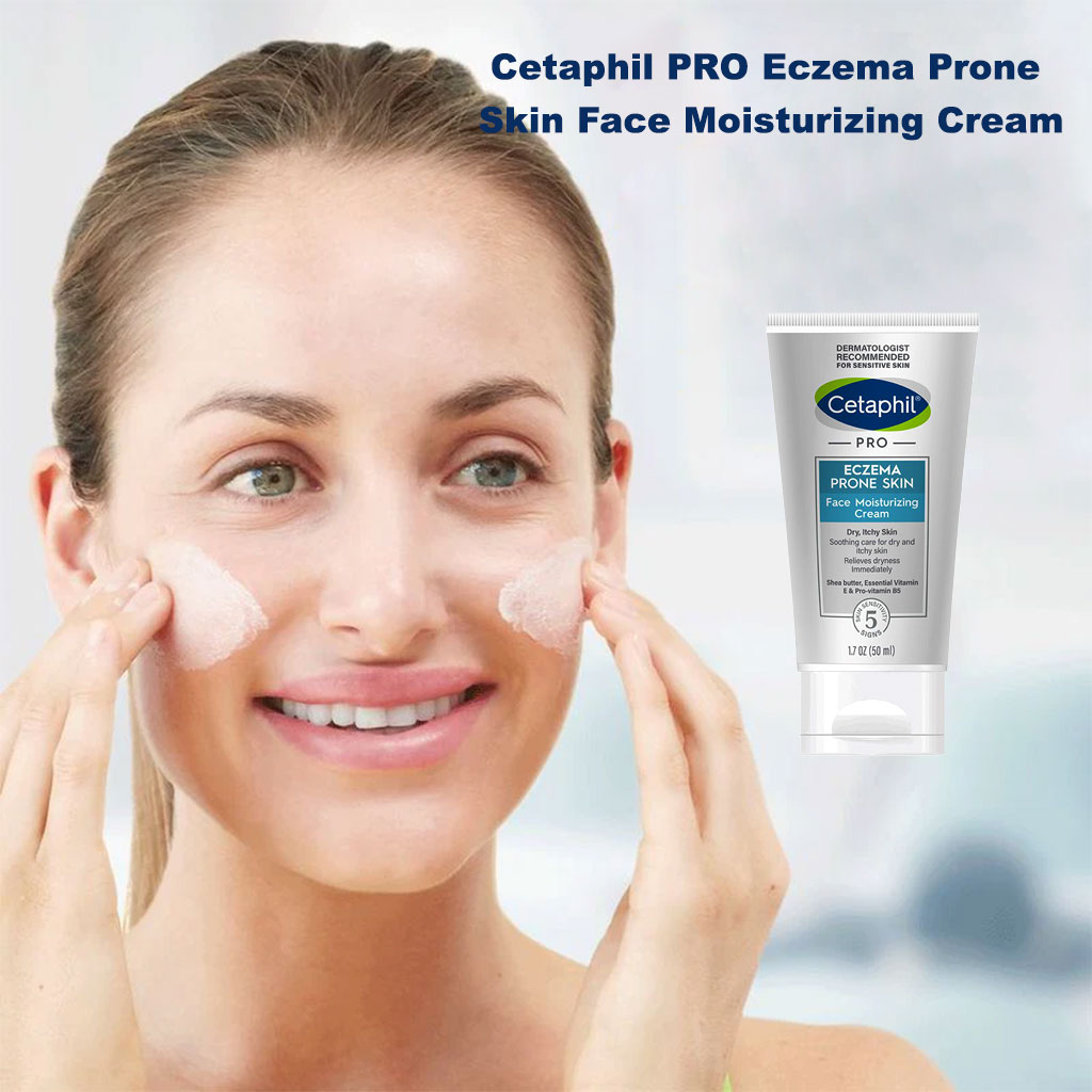 Cetaphil Pro Eczema Prone Skin Face Moisturizing Cream 50ml