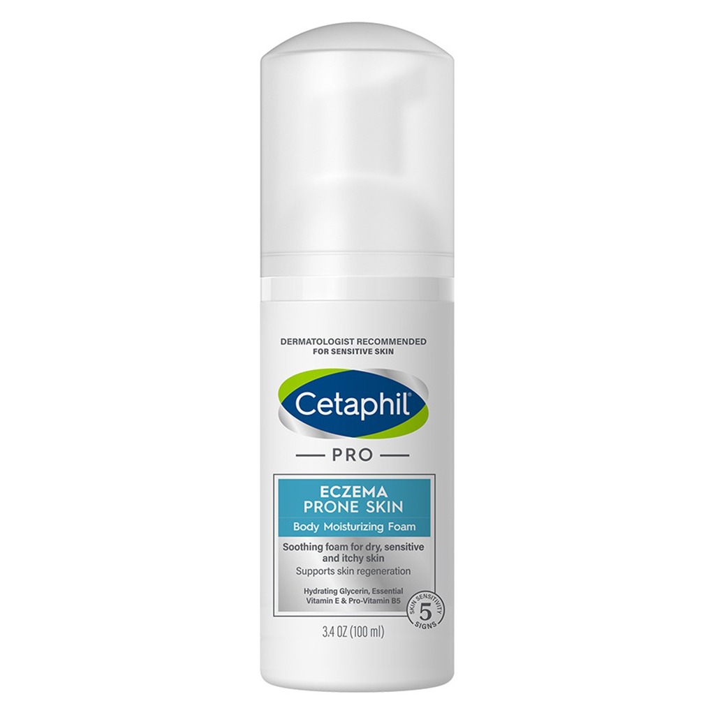 Cetaphil Pro Eczema Prone Skin Body Moisturizing Foam 100ml