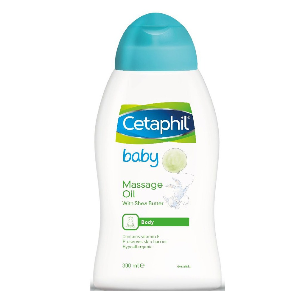 Cetaphil Baby Massage Oil With Shea Butter, 300 Ml