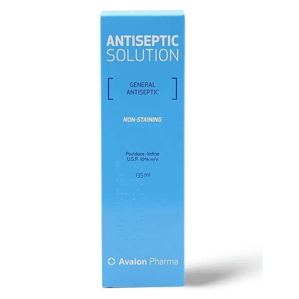 Avalon, Antiseptic Solution, Antibacterial skin cleansing and wound care, 135ml
