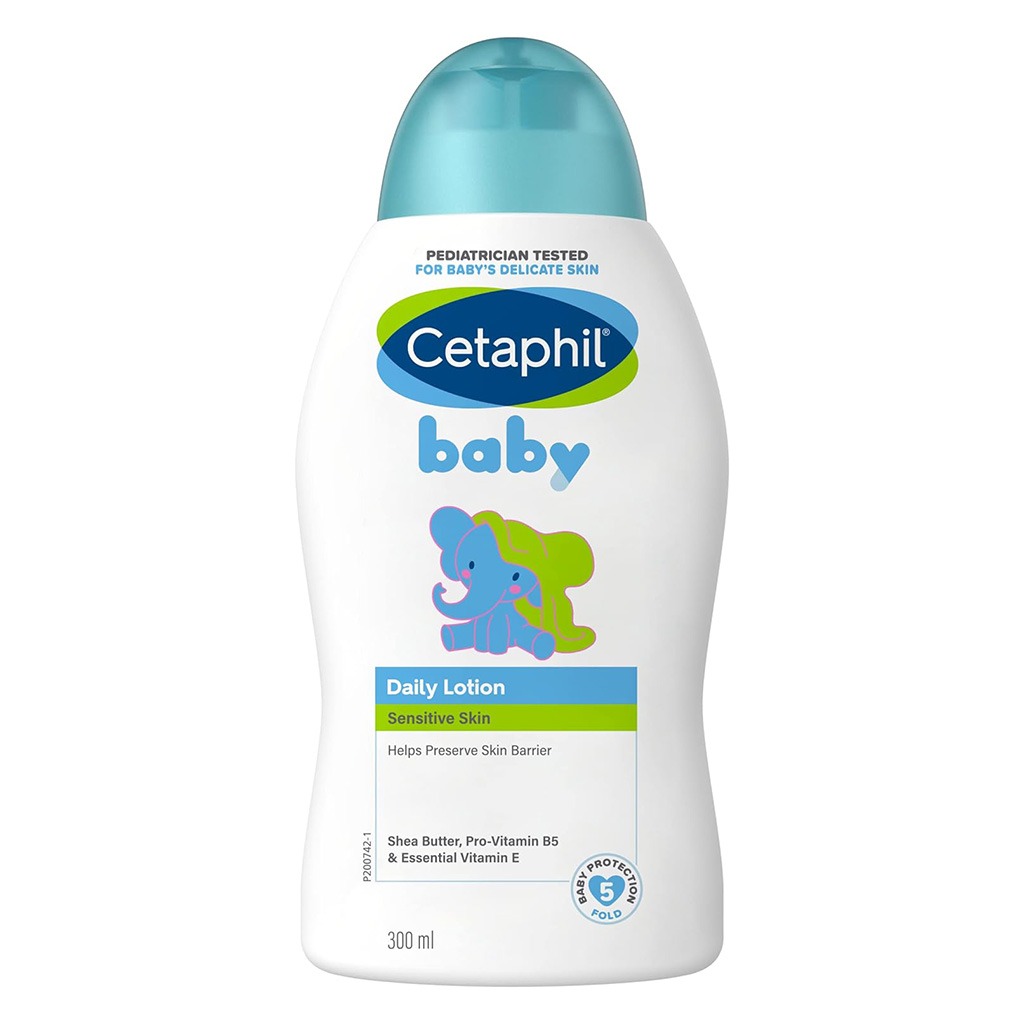 Cetaphil Baby Daily Lotion Face & Body Moisturizer With Shea Butter 300ml