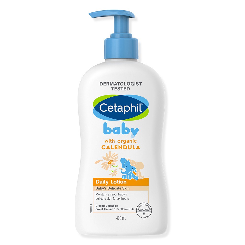 Cetaphil Baby Daily Lotion With Organic Calendula, 400 Ml