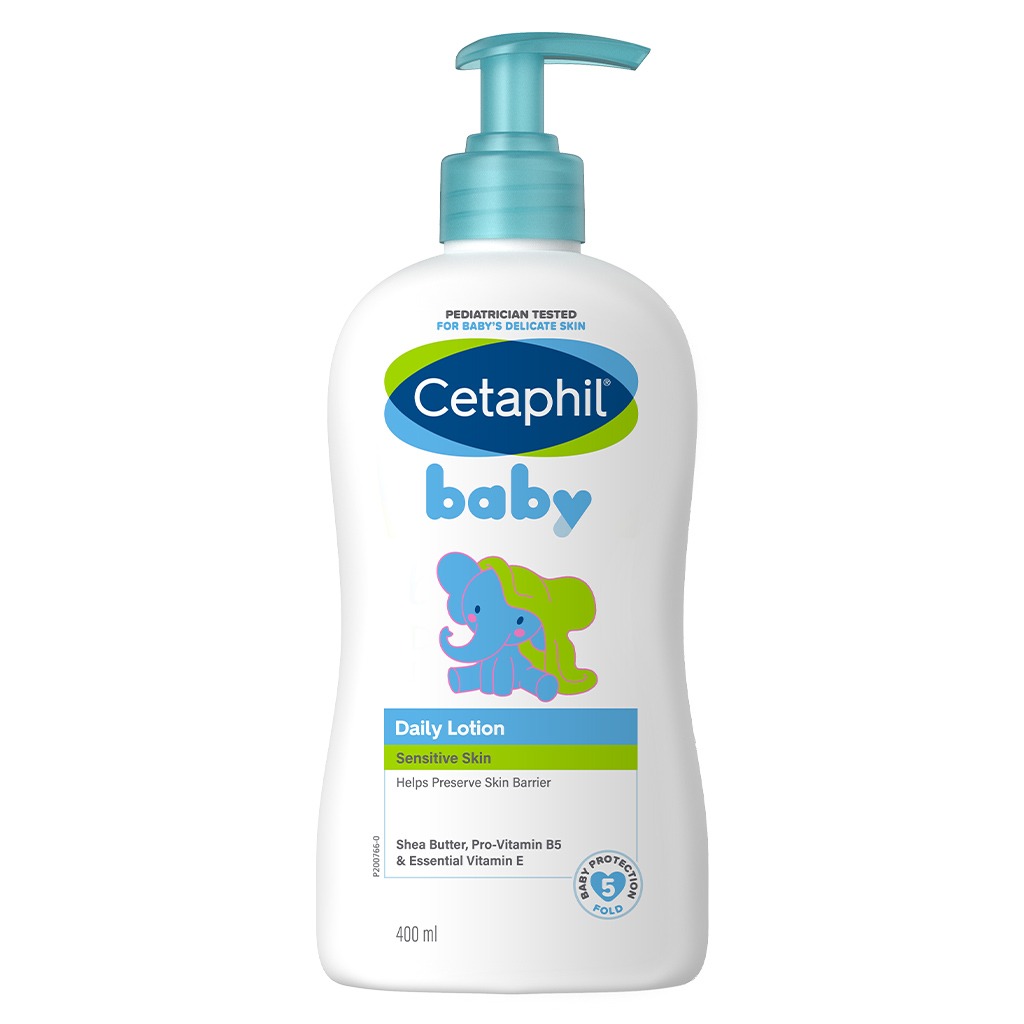 Cetaphil Baby, Daily Lotion With Shea Butter, Gentle moisturizing lotion for baby skin care, 400 ml