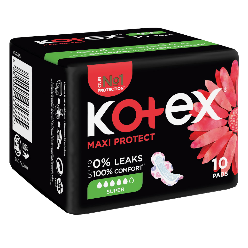 Kotex Maxi Super 10'S Pack