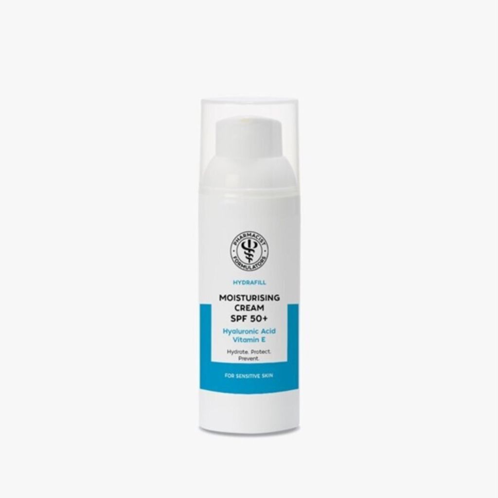 PF, Moisturizing SPF 50+ Sunblock, High protection moisturizing sunscreen, 50 ml