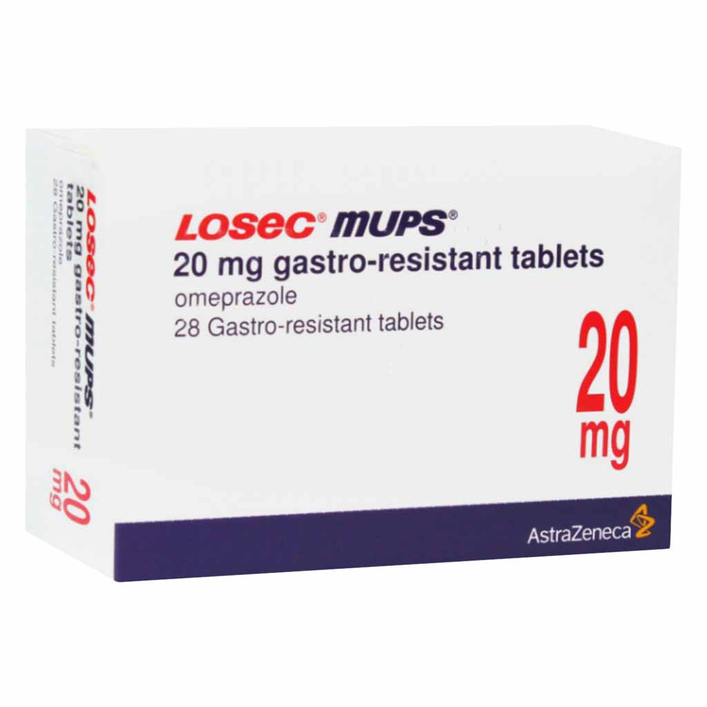 Losec Mups Tablets 20Mg