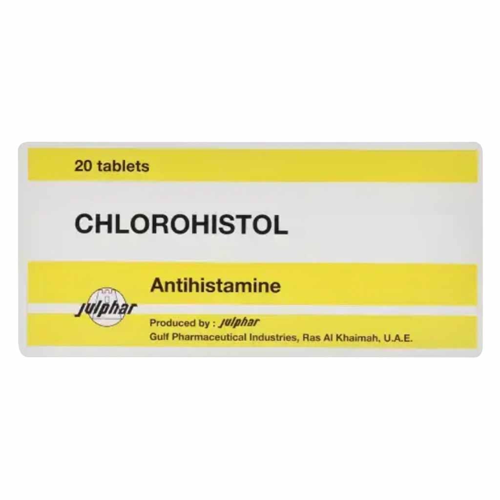 كلوروهستول، أقراص مضادة للهستامين لتخفيف الحساسية، أقراص