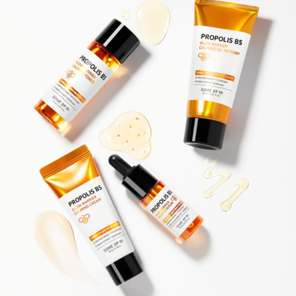 SBM, Propolis B5 Glow Barrier Calming Kit, Skincare kit for soothing and hydration
