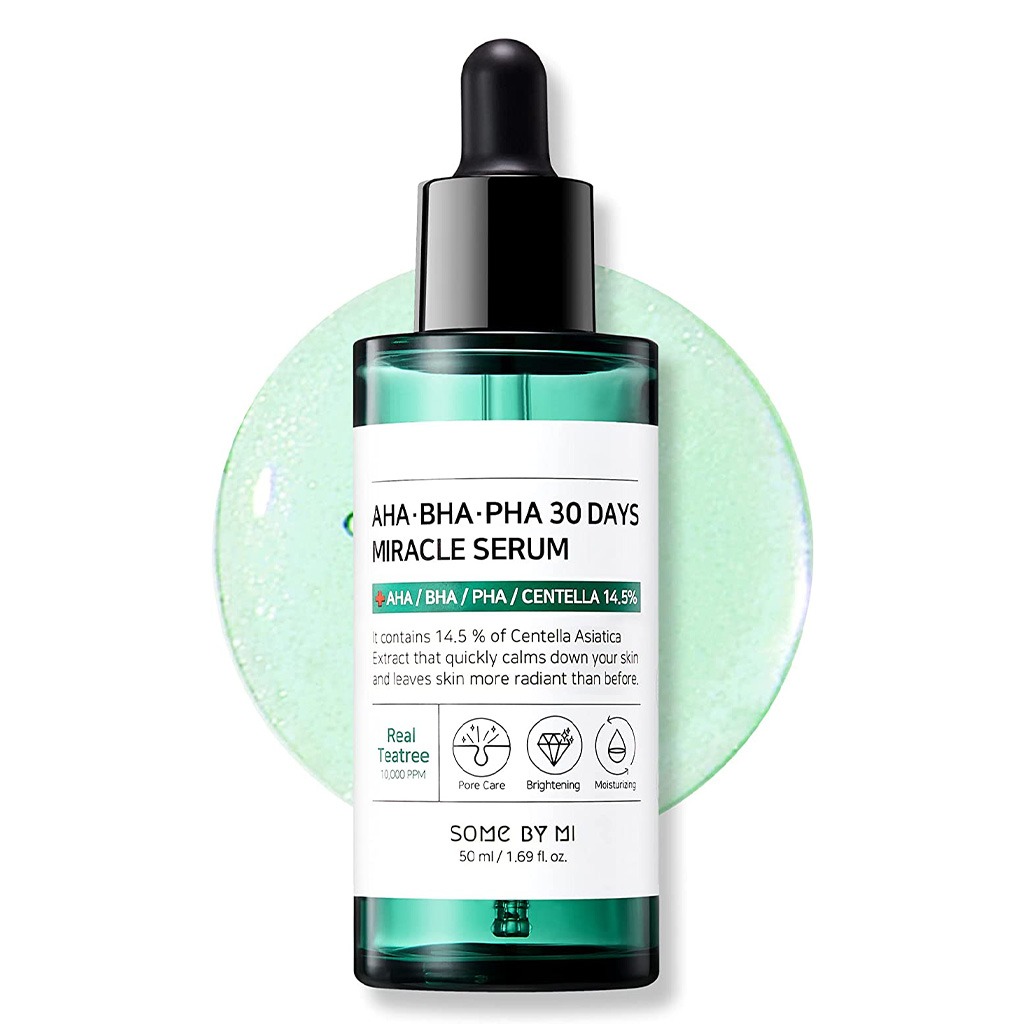 SBM, AHA-BHA-PHA 30 Days Miracle Serum, Exfoliating serum for clear glowing skin, 50 ml