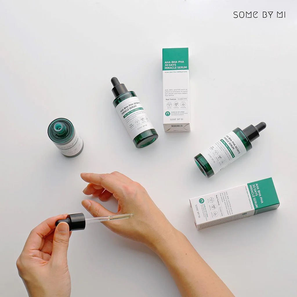 SBM, AHA-BHA-PHA 30 Days Miracle Serum, Exfoliating serum for clear glowing skin, 50 ml