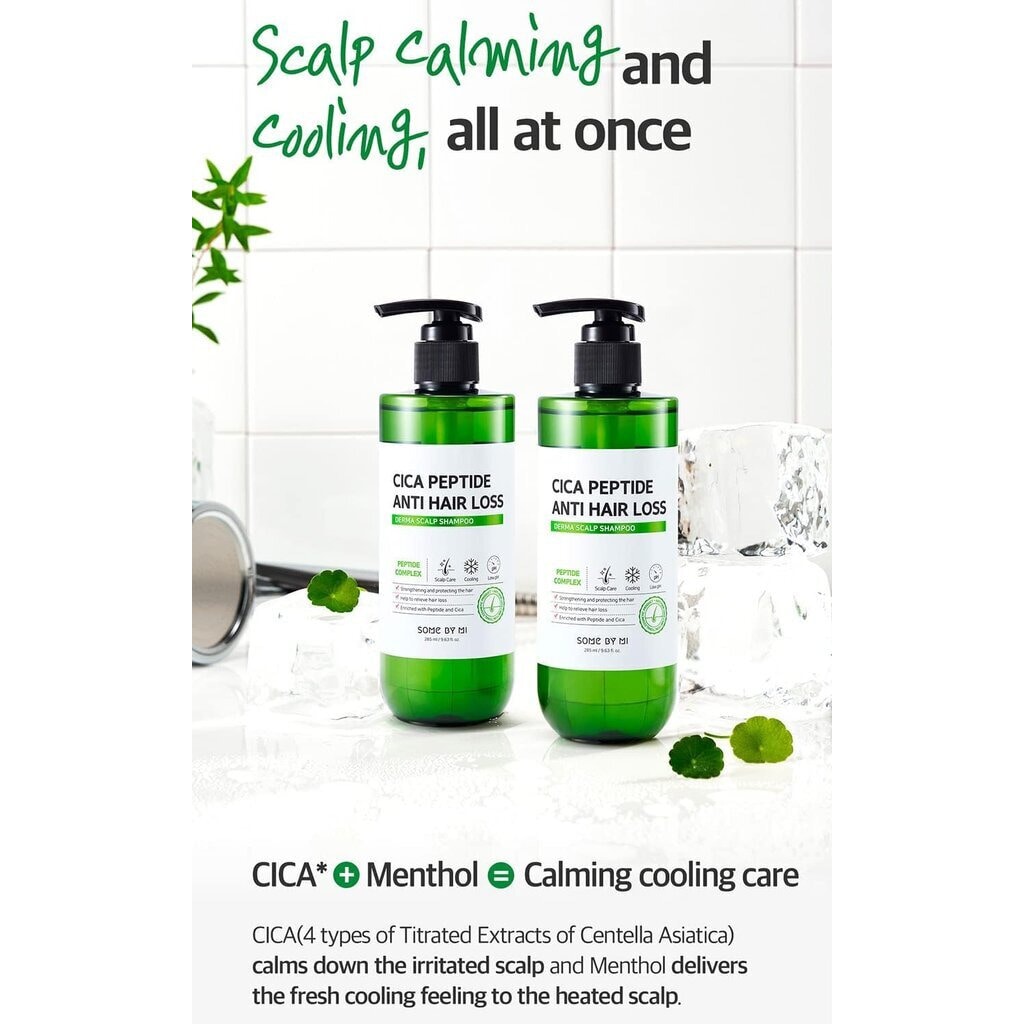 Sbm Cica Peptide Antihair Loss Derma Scalp Shampoo 285 ml
