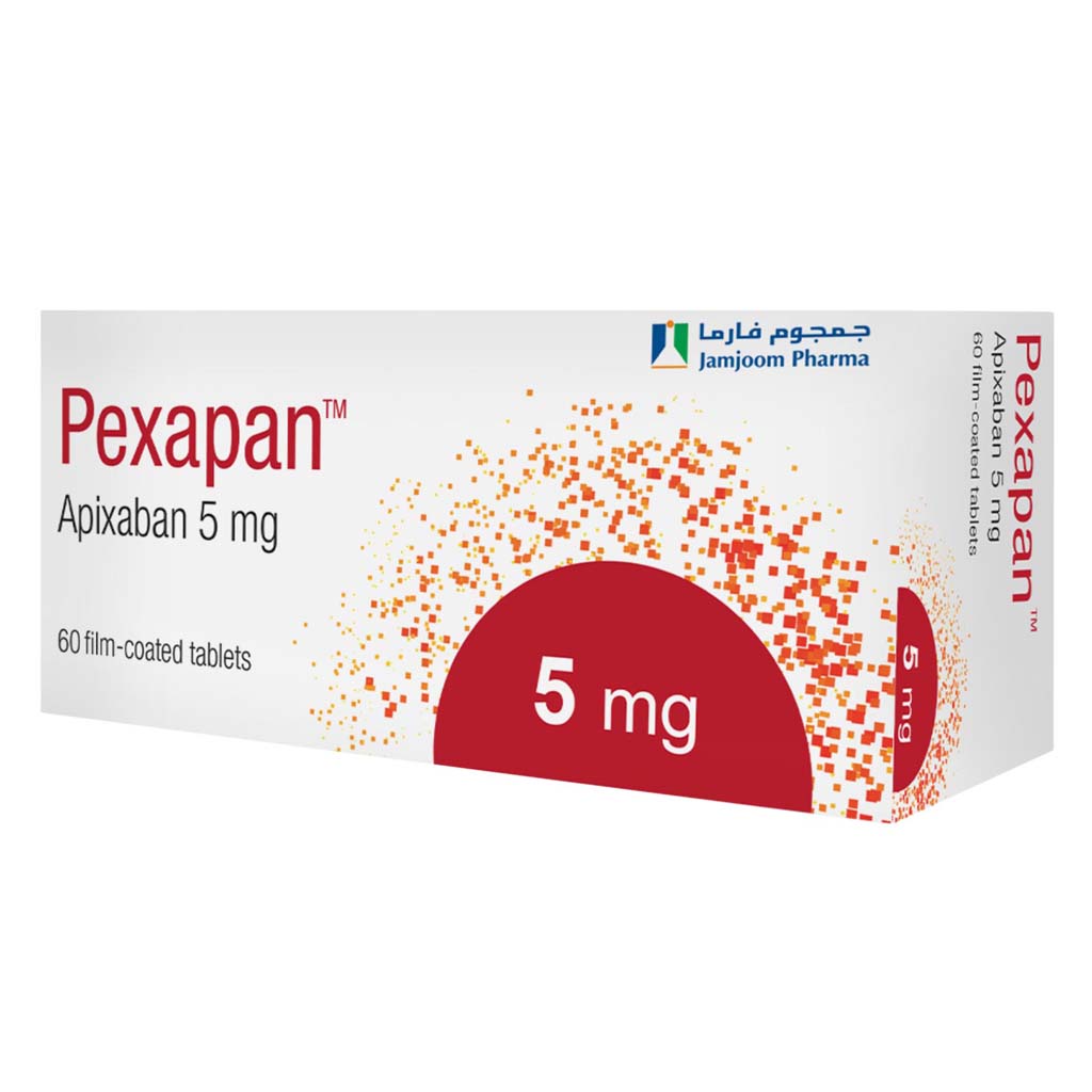 Pexapan, 5 mg Film-Coated Tablets, Proton pump inhibitor for acid reflux, 60 tablets