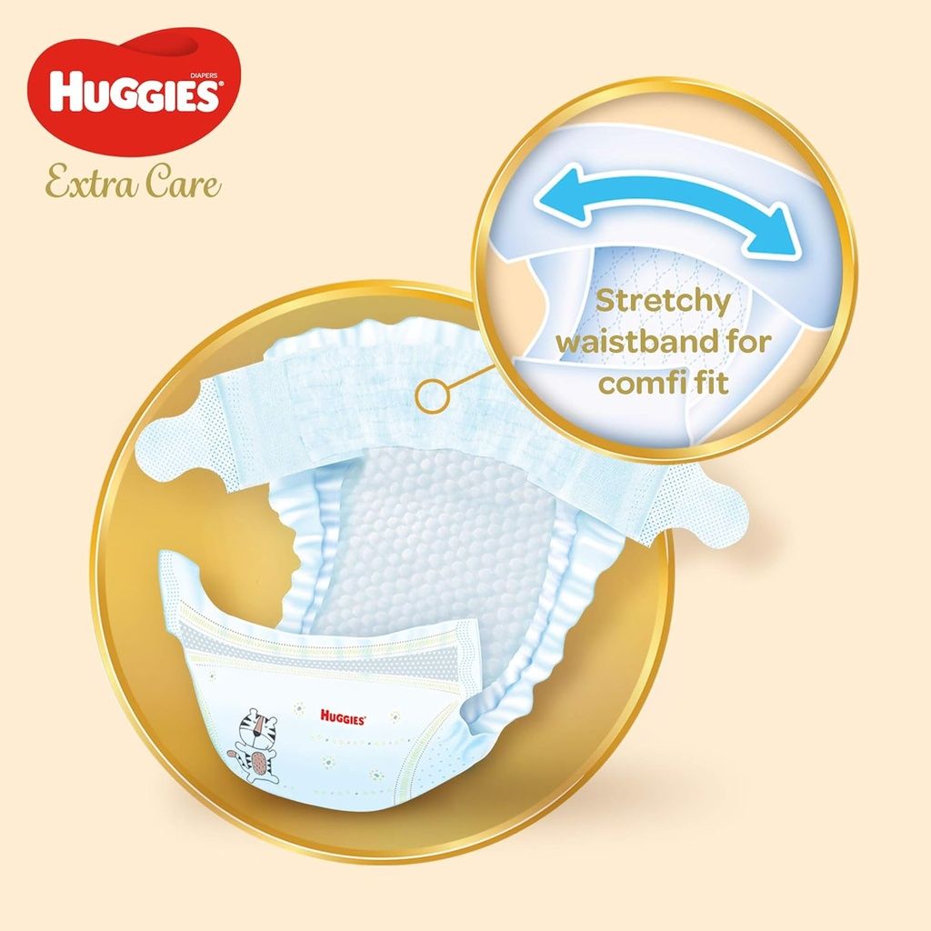 Huggies Extra Care Jumbo Box, Size 5, Pack of 76's