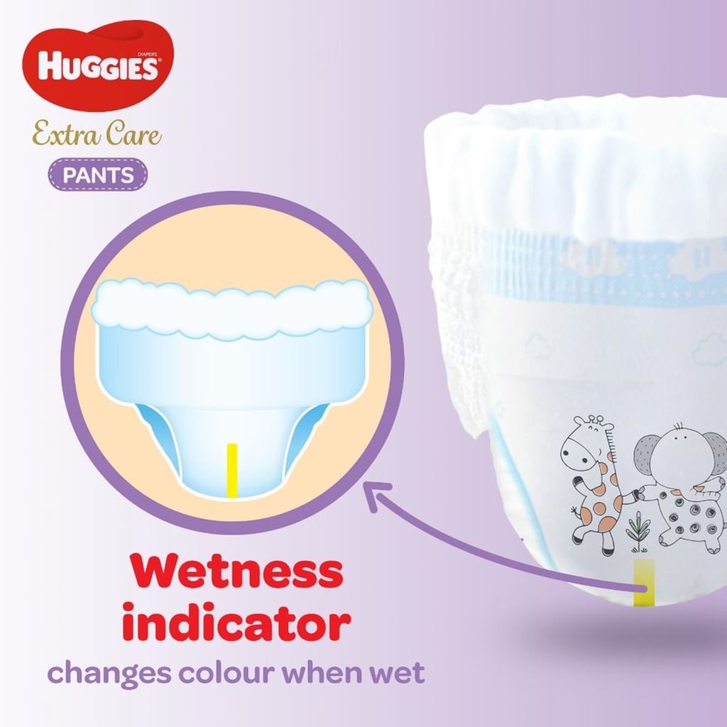 Huggies Extra Care Culottes, , Size 4,  Pack Of 52'S