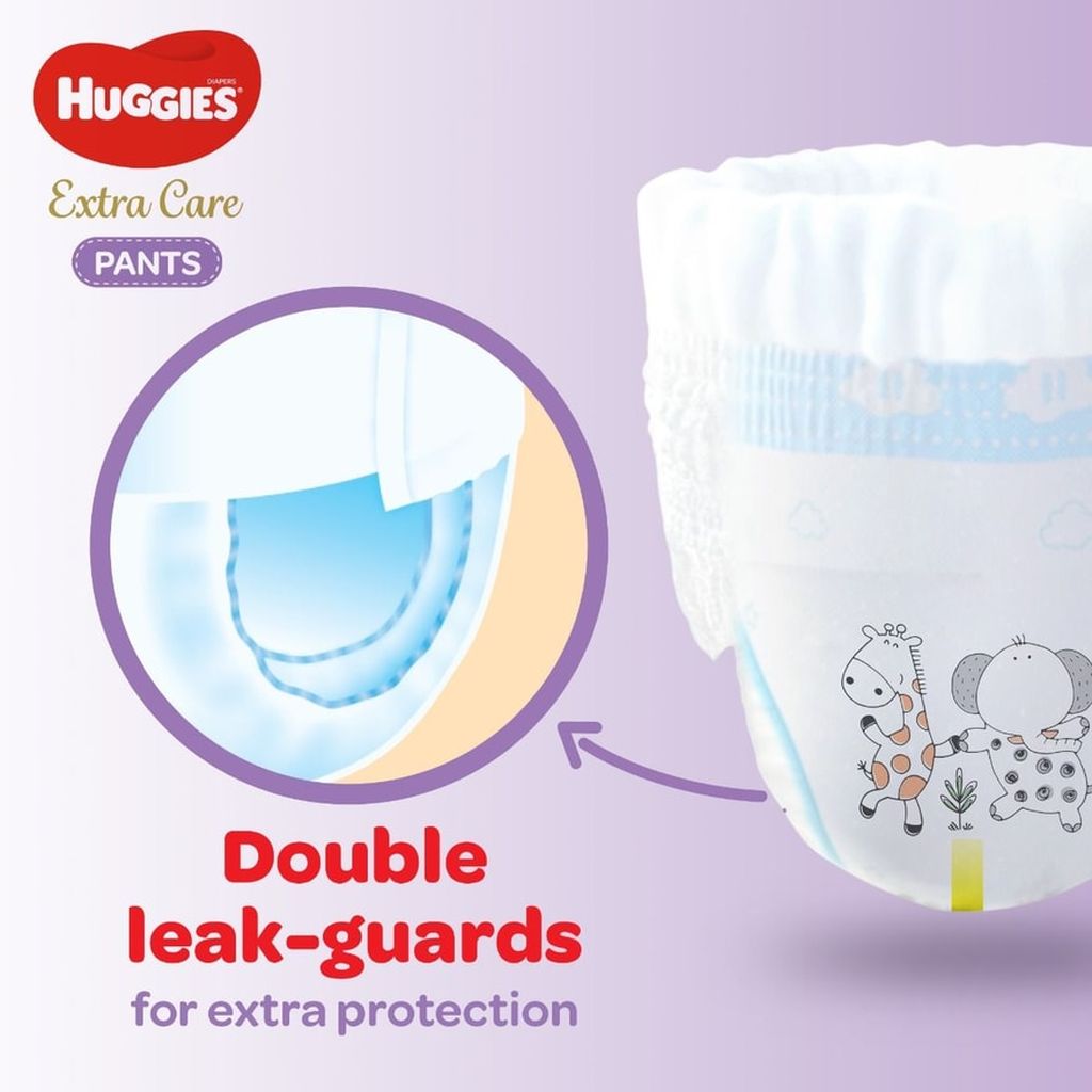 Huggies Extra Care Culottes, , Size 4,  Pack Of 52'S