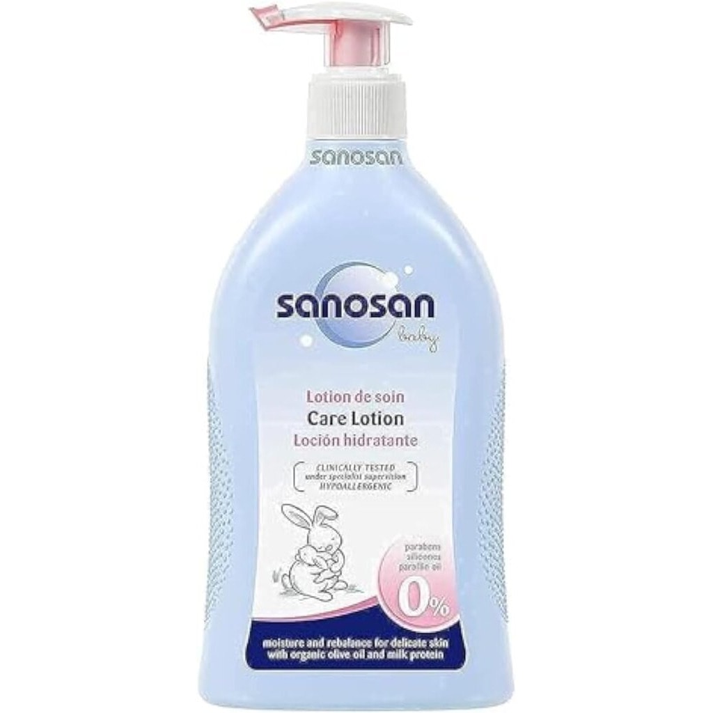 Sanosan, Baby Care Lotion, Moisturizing lotion for baby skin care, 500ml
