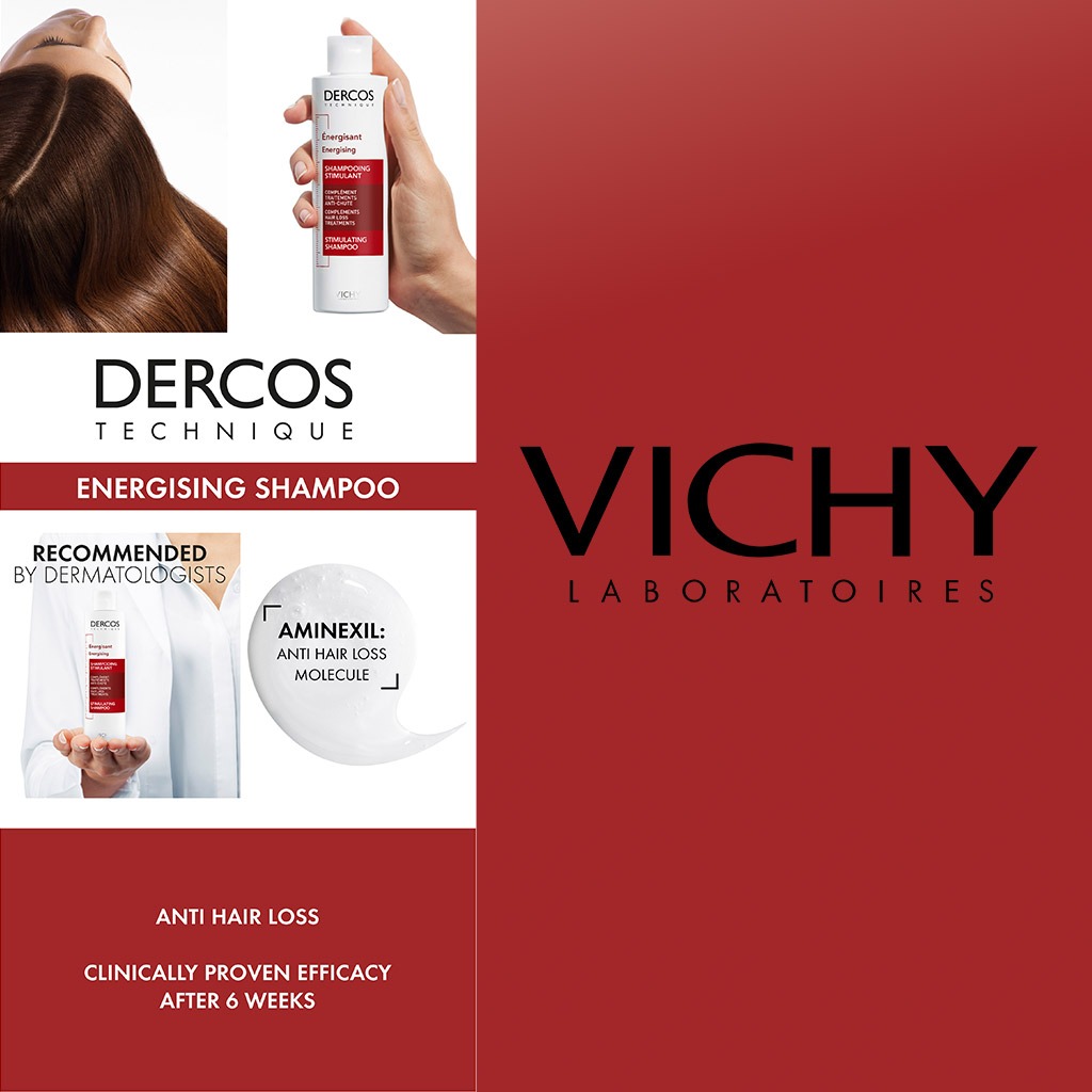 Vichy Energising Shampoo With Aminexil