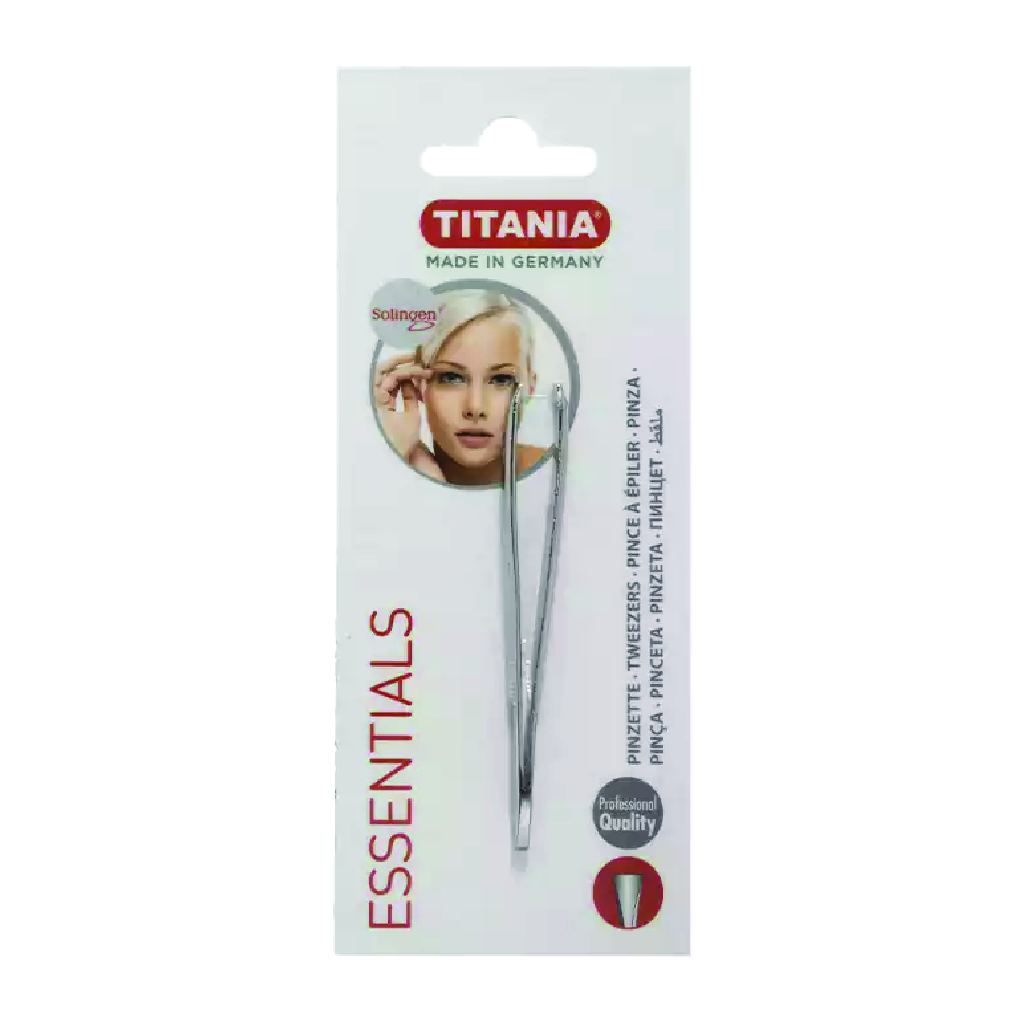 TITANIA SILVER TWEEZERS (1070A)