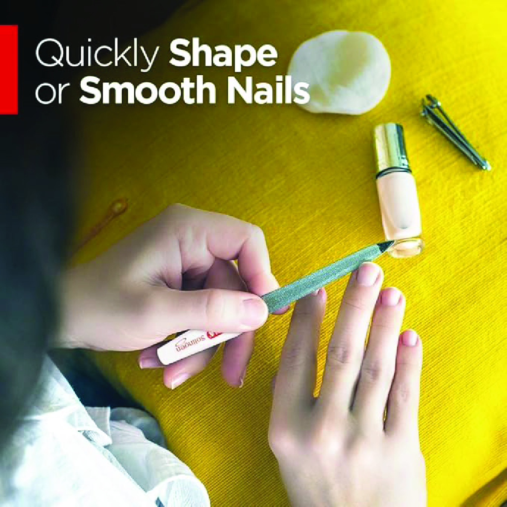 Titania, Steel Nail File 1040/5, Smooths and shapes nails with precision