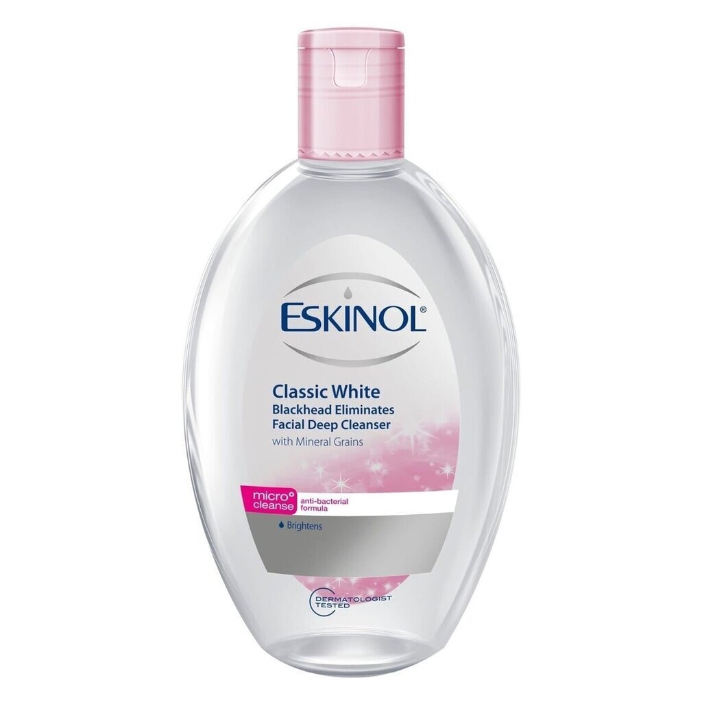 Eskinol Cleanser Classic White with Minerals, 225ml