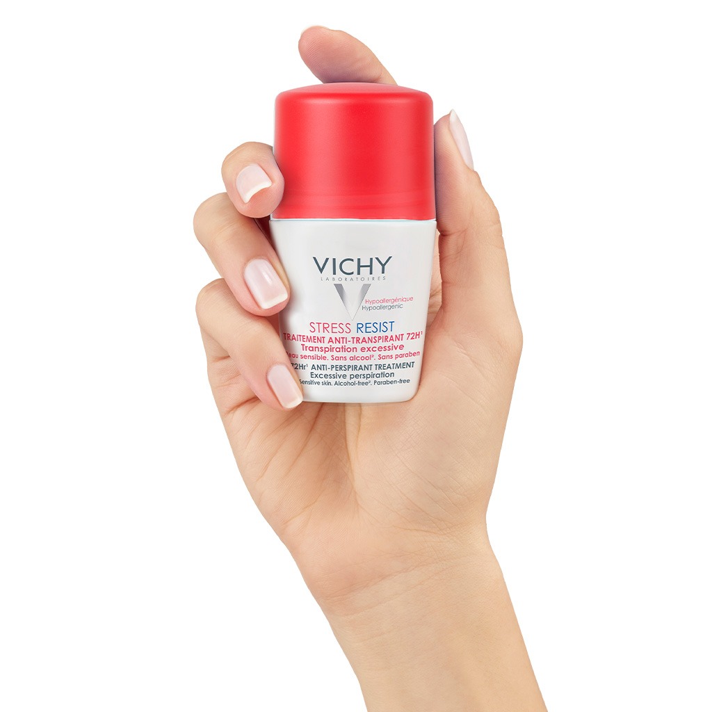 Vichy, Deodorant Roll-On Stress, Long-lasting deodorant for stress protection