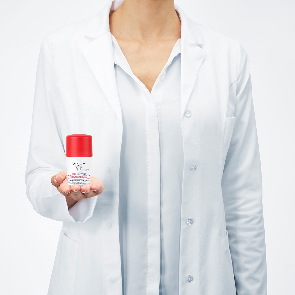 Vichy, Deodorant Roll-On Stress, Long-lasting deodorant for stress protection