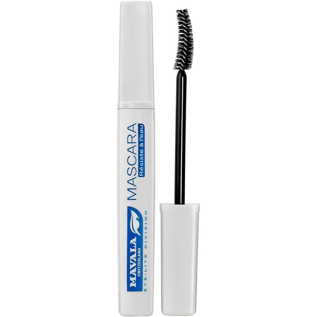 Mavala, Waterproof Mascara Black, Long-lasting black waterproof mascara, 10ml